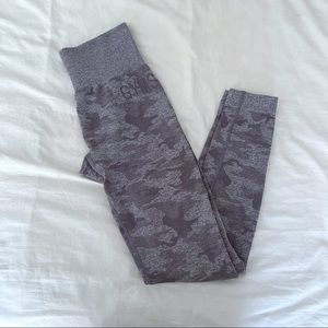 GYMSHARK CAMO LEGGINGS